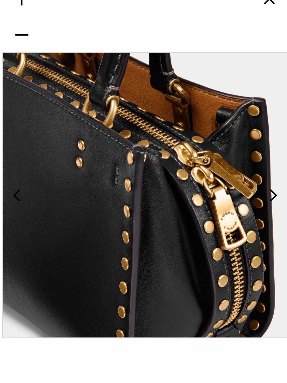 Coach Rogue 17 With Rivets - Picture 4 of 16